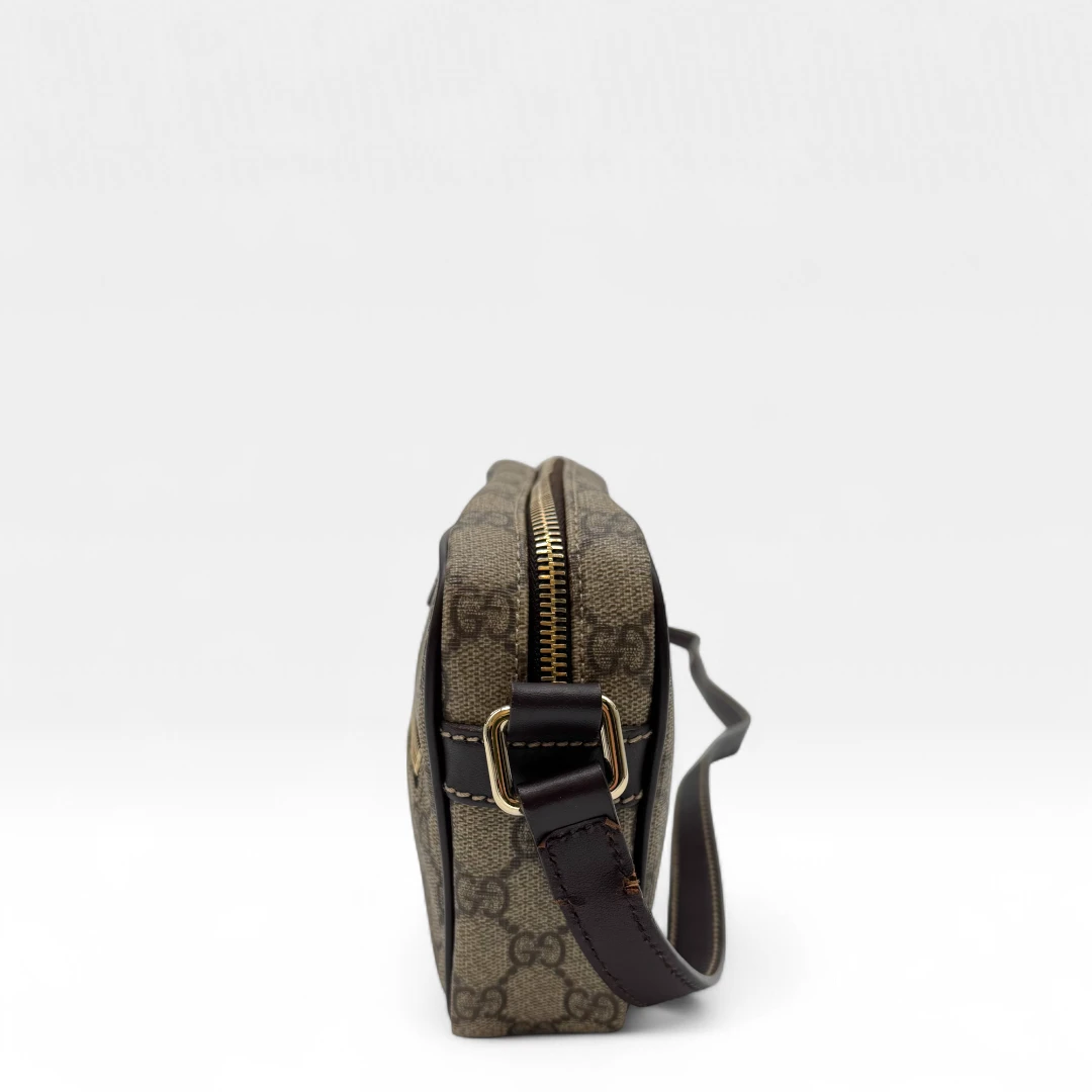 Gucci Umhängetasche rechteckig monogram beige