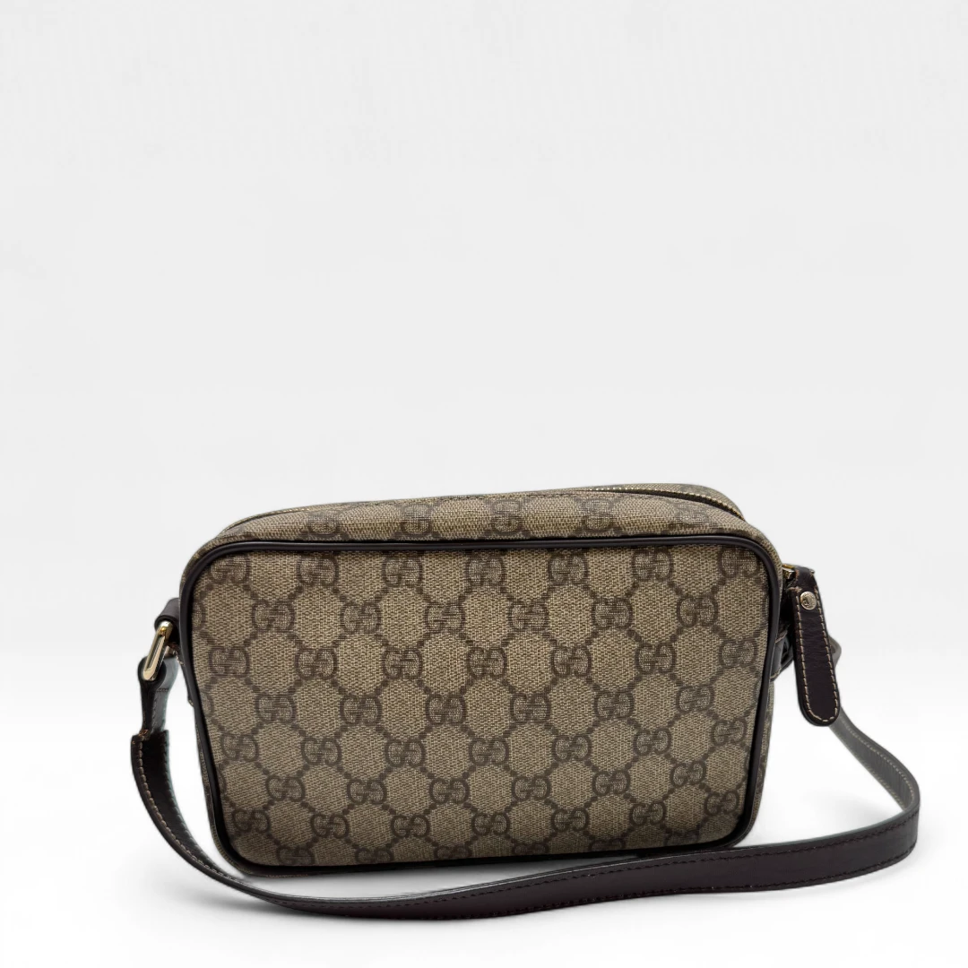 Gucci Umhängetasche rechteckig monogram beige