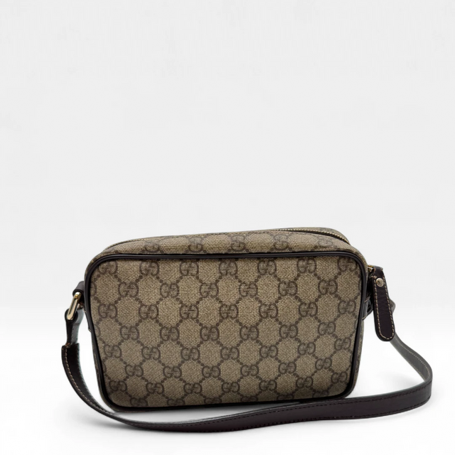 Gucci Umhängetasche rechteckig monogram beige