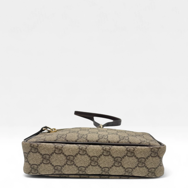 Gucci Umhängetasche rechteckig monogram beige