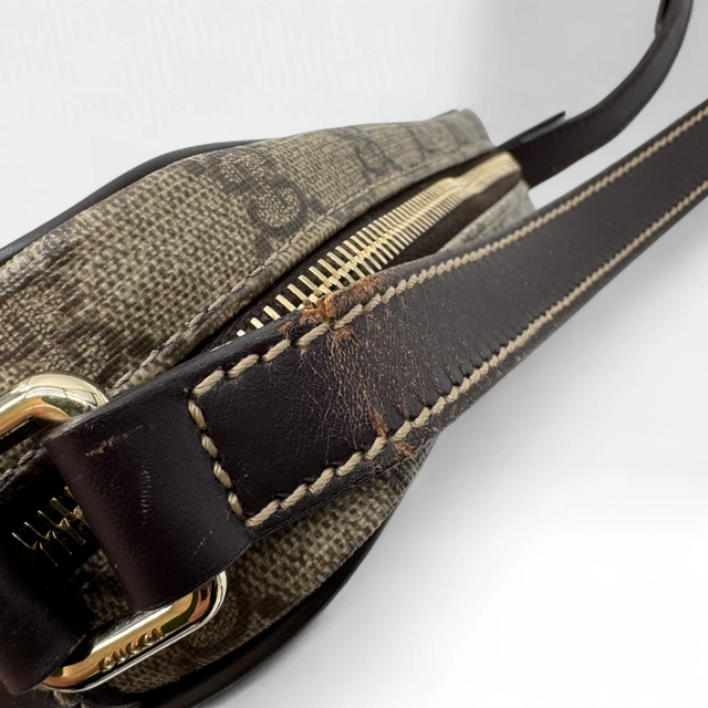 Gucci Umhängetasche rechteckig monogram beige