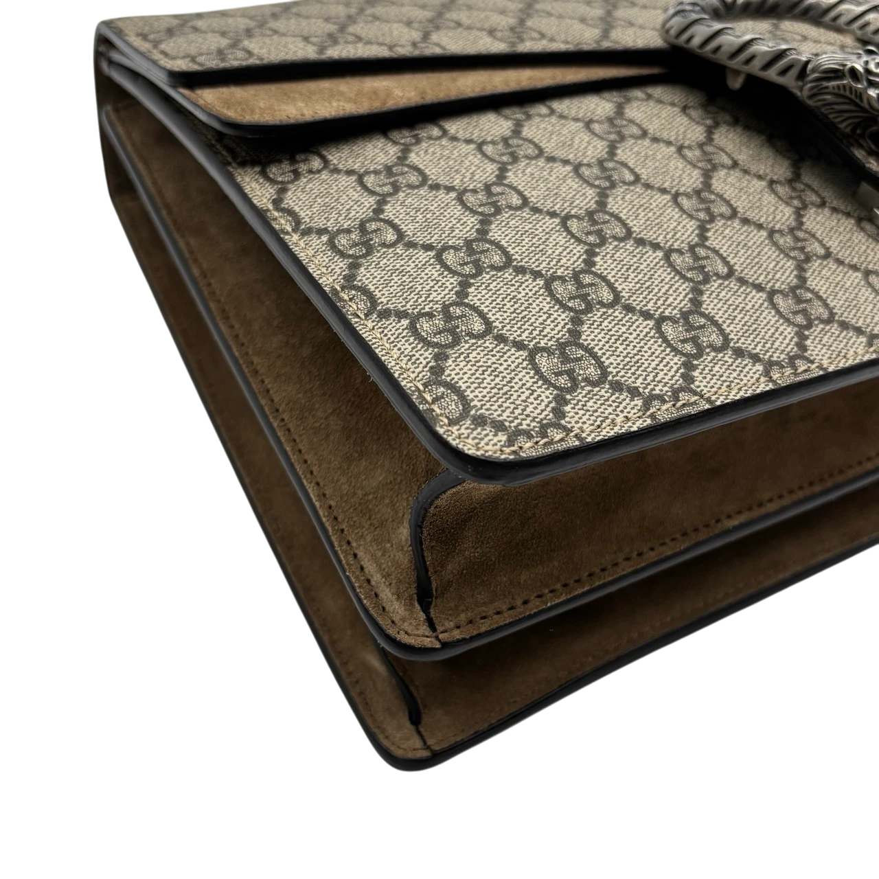 Gucci Umhängetasche Dionysus large monogram beige