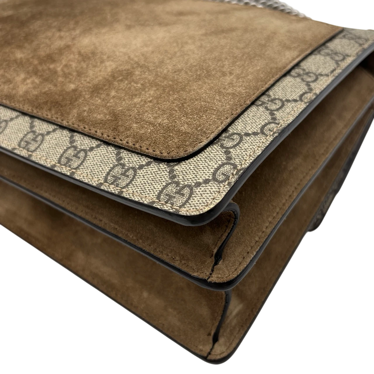 Gucci Umhängetasche Dionysus large monogram beige