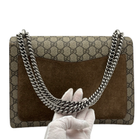 Gucci Umhängetasche Dionysus large monogram beige