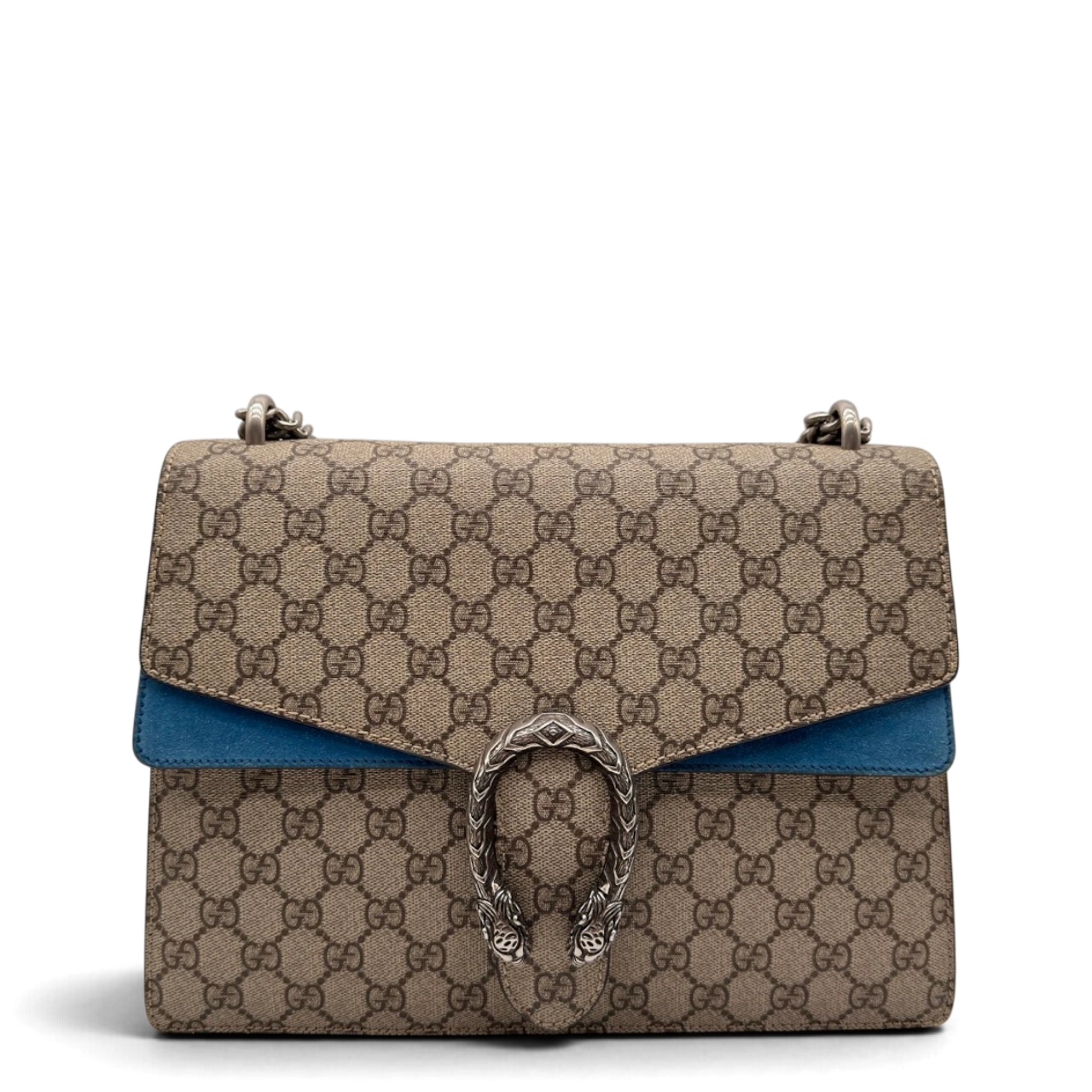 Gucci Umhängetasche Dionysus large monogram beige