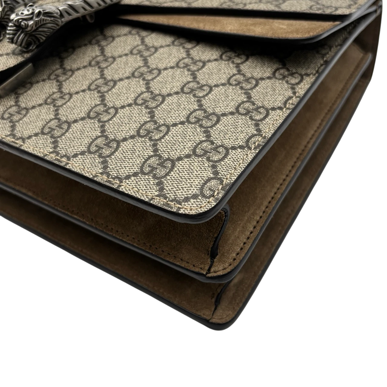 Gucci Umhängetasche Dionysus large monogram beige