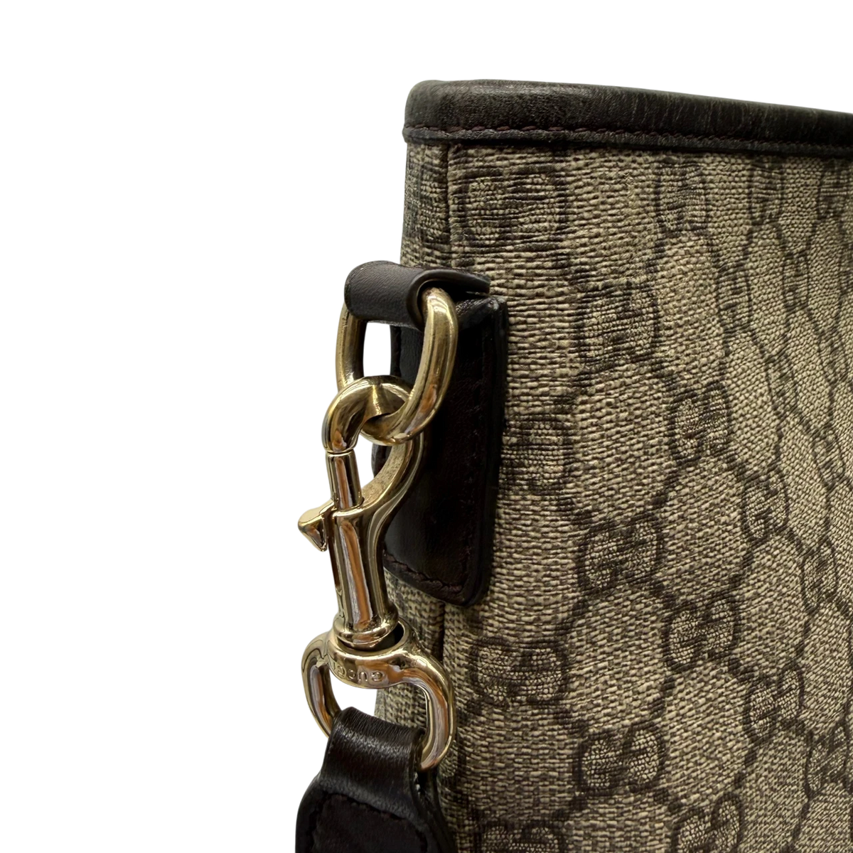 Gucci Umhängetasche GG Supreme monogram beige – Innentasche