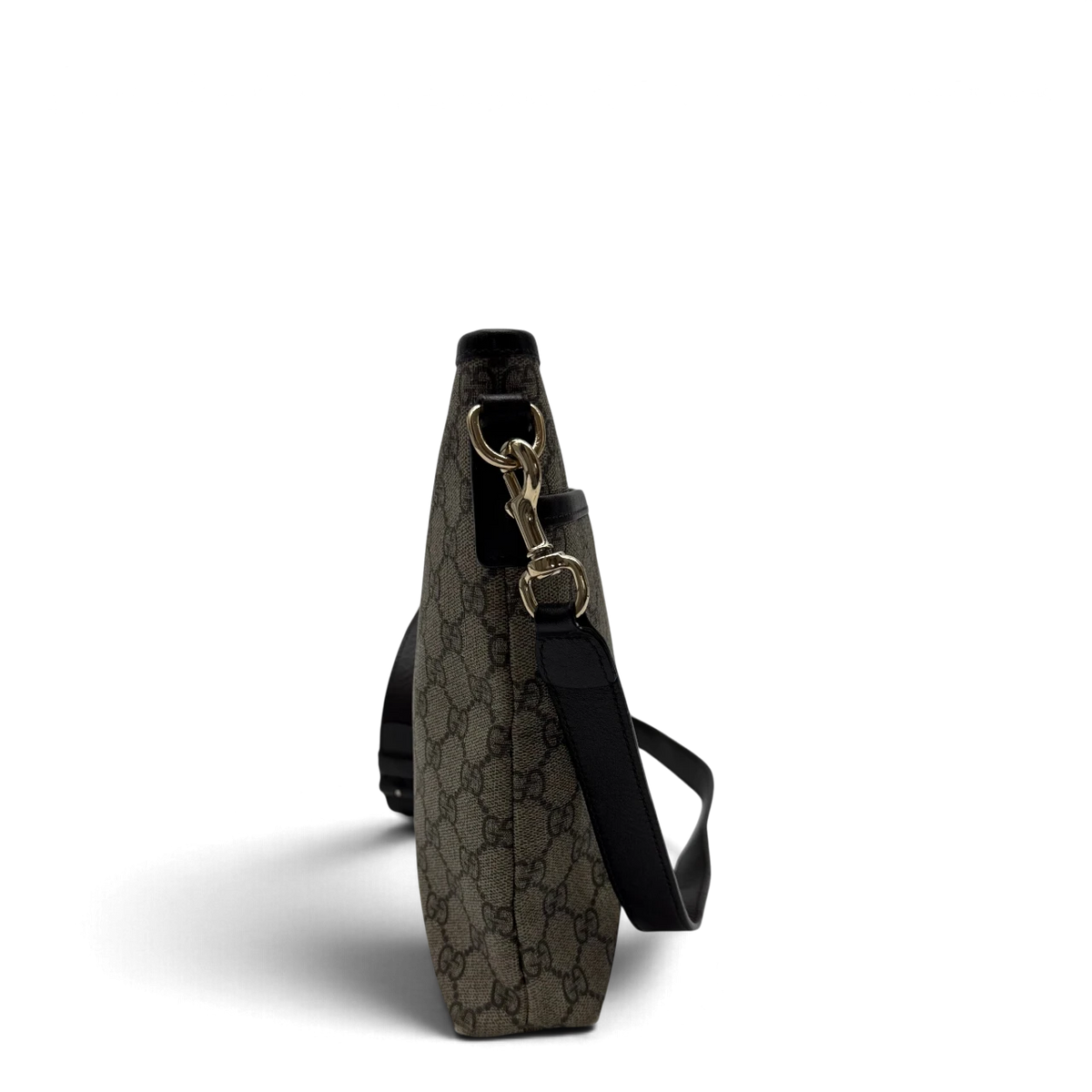 Gucci Umhängetasche GG Supreme monogram beige – Seitenansicht
