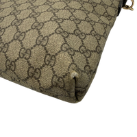 Gucci Umhängetasche GG Supreme monogram beige – Ecken im Detail
