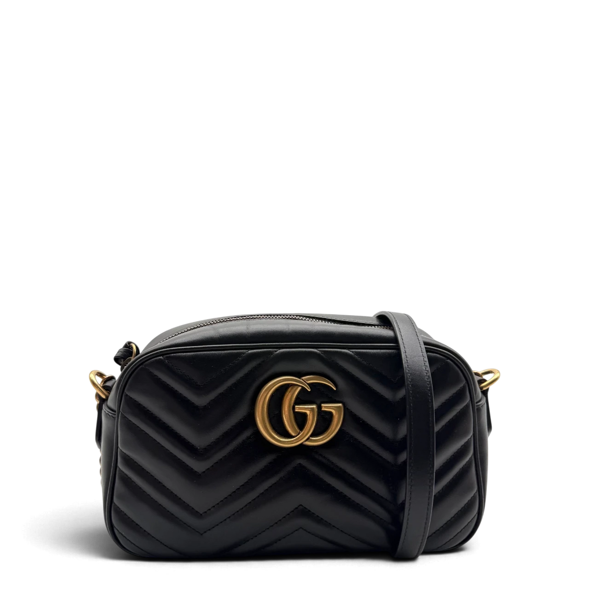 Gucci Umhängetasche Marmont Camera Bag small schwarz