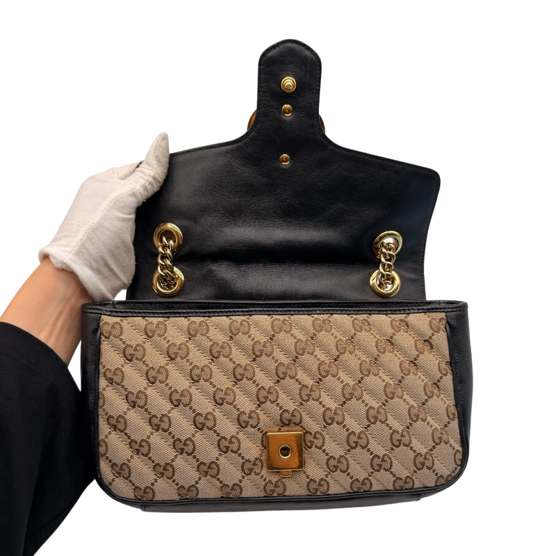 Gucci Umhängetasche Marmont medium GG