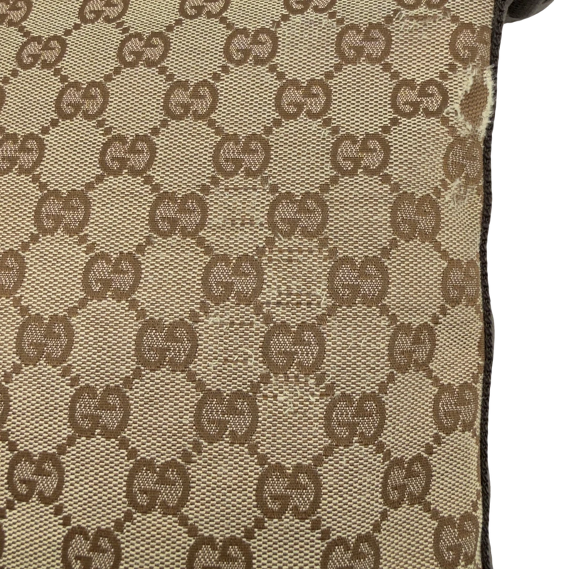 Gucci Umhängetasche small monogram beige