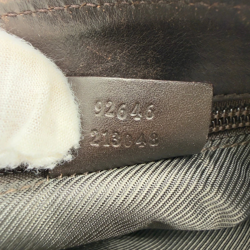 Gucci Umhängetasche small monogram beige