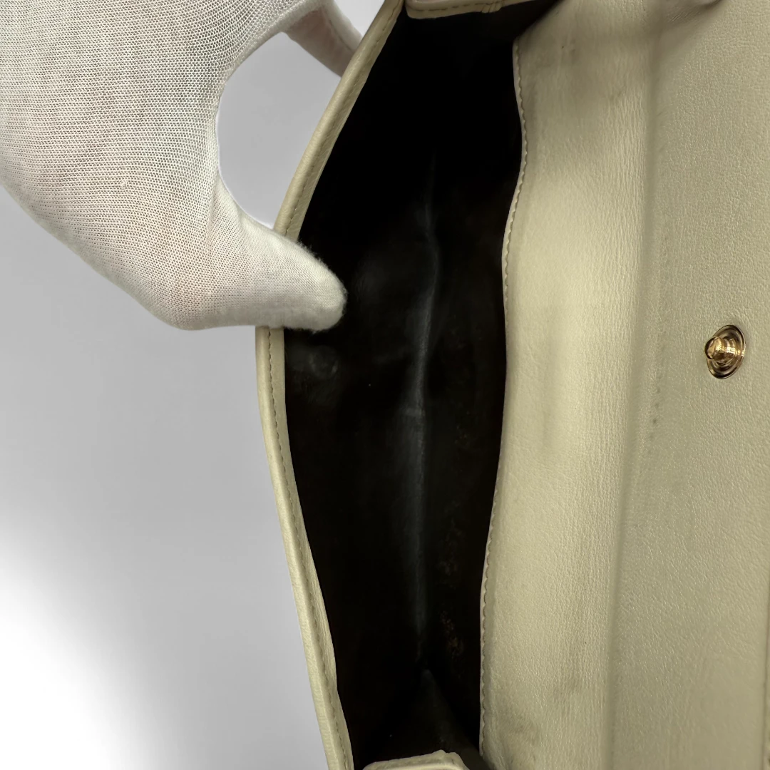 Gucci Geldbeutel länglich beige