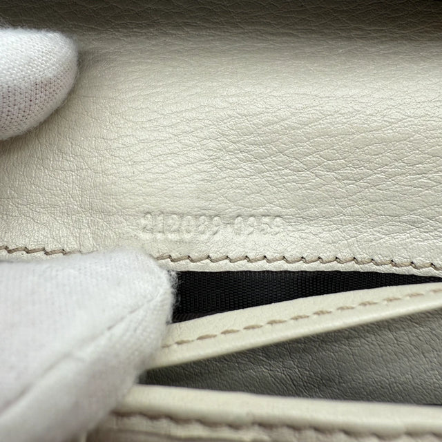 Gucci Geldbeutel länglich beige