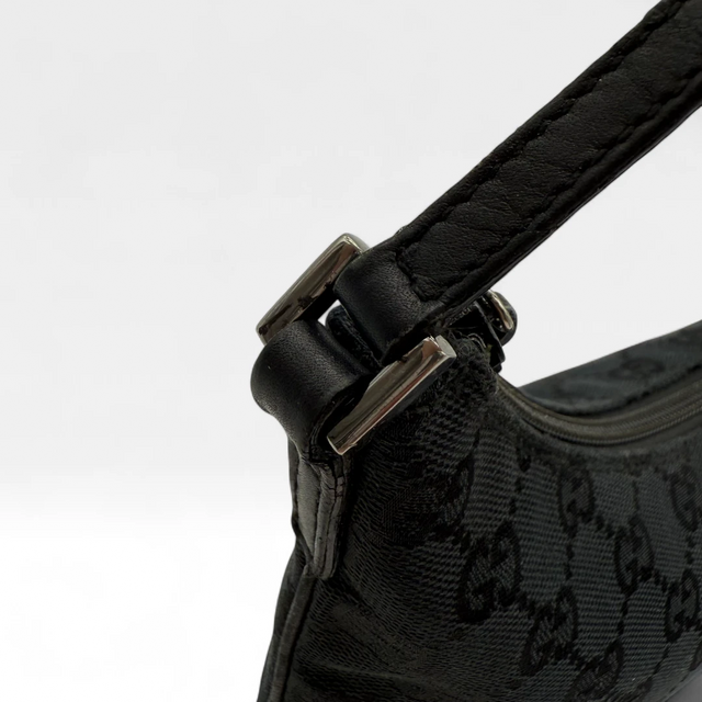 Gucci Handtasche Croissant Form dunkelblau