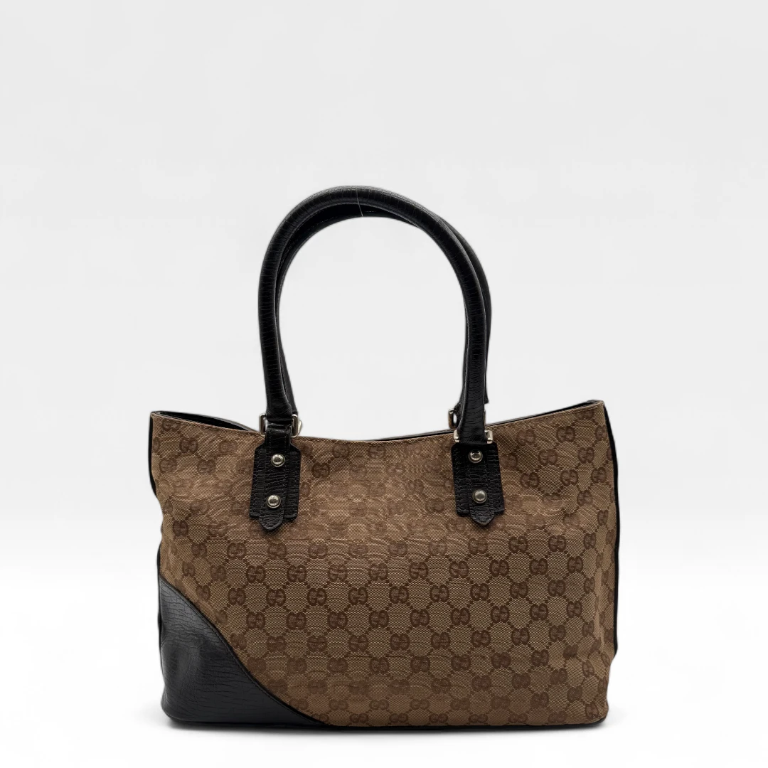 Gucci Handtasche Horsebit Shopper beige