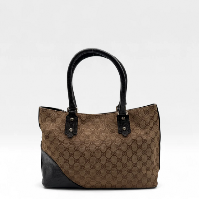 Gucci Handtasche Horsebit Shopper beige