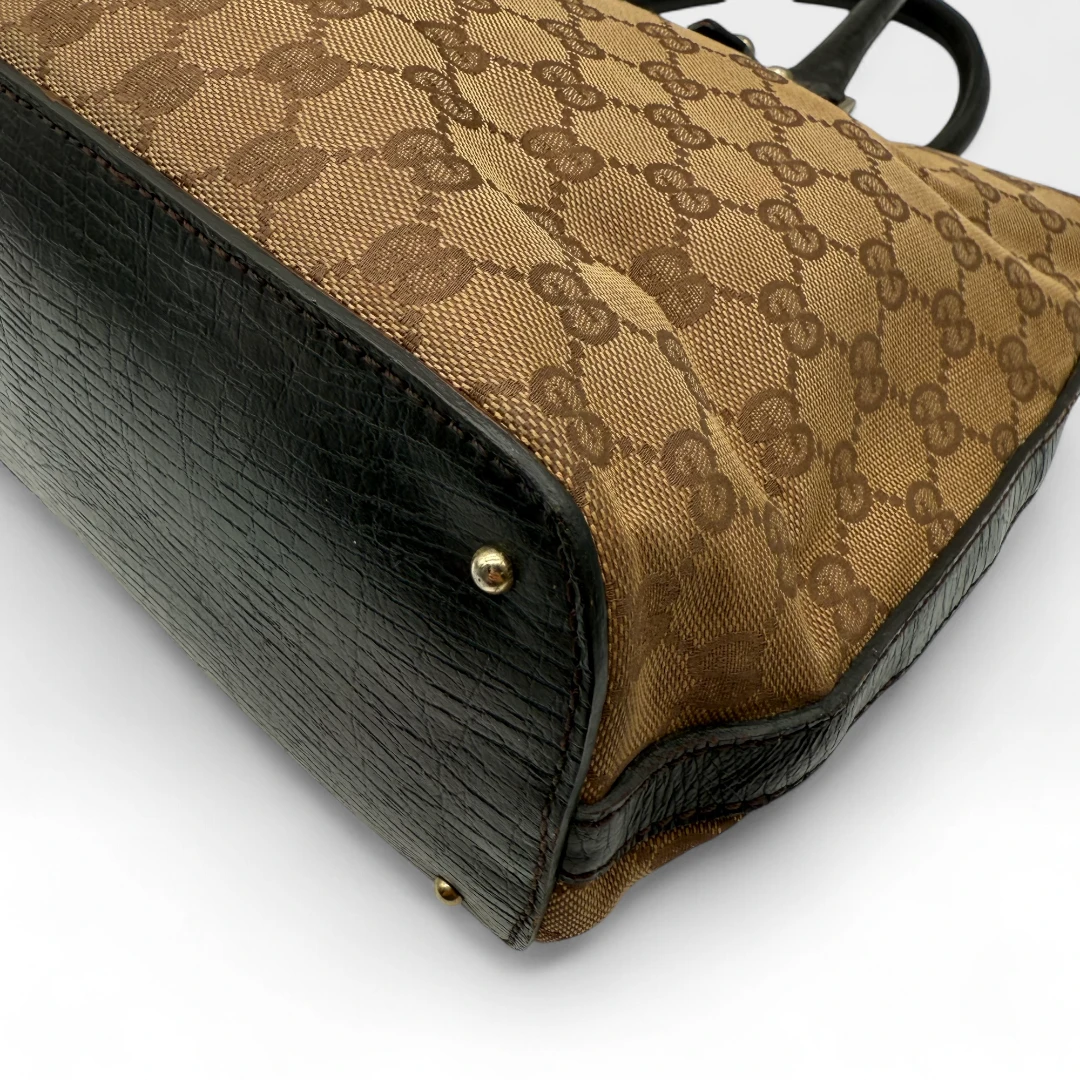 Gucci Handtasche Horsebit Shopper beige