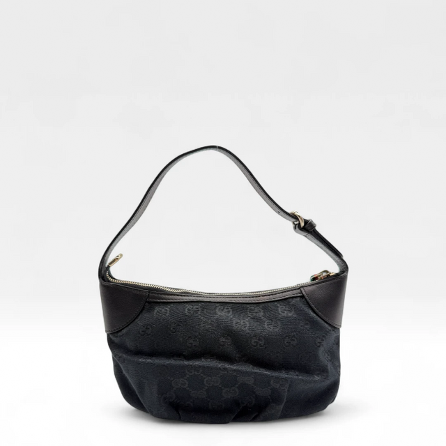 Gucci Pochette Sherry Line monogram schwarz