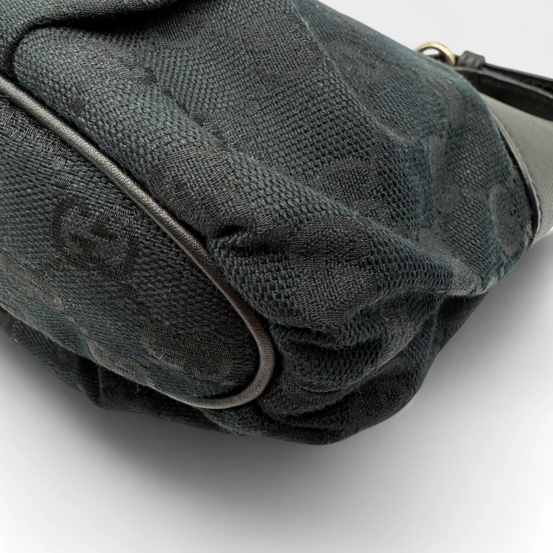 Gucci Pochette Sherry Line monogram schwarz