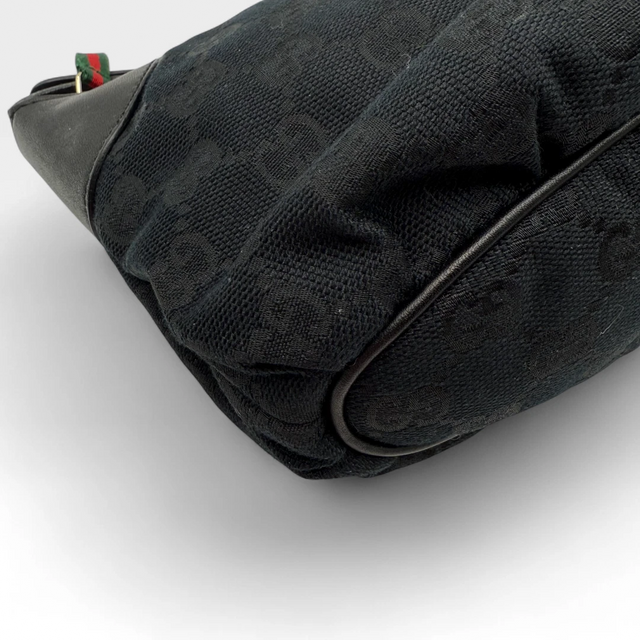 Gucci Pochette Sherry Line monogram schwarz