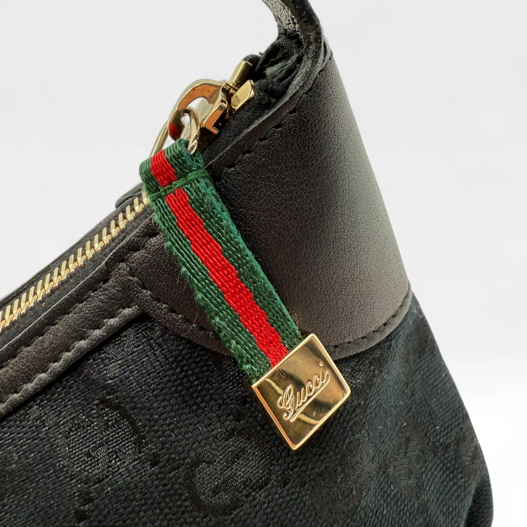 Gucci Pochette Sherry Line monogram schwarz