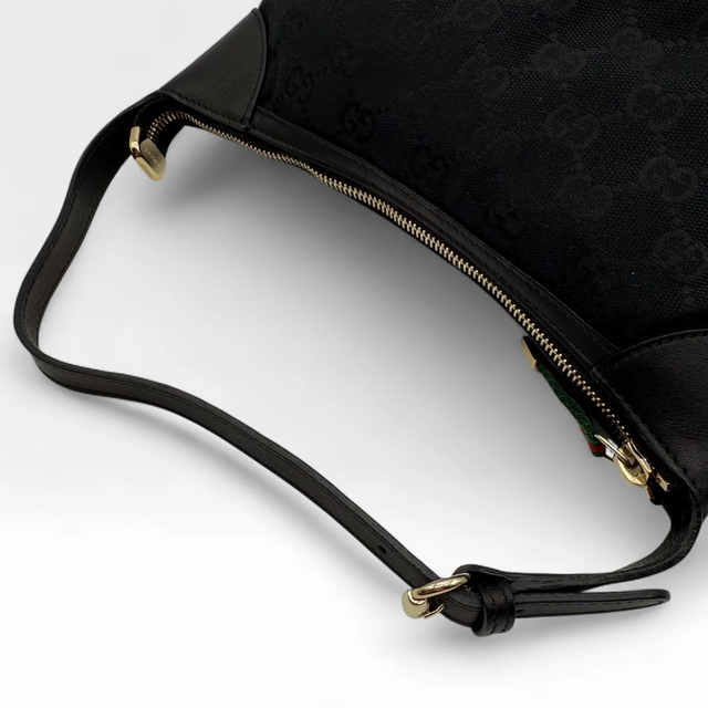 Gucci Pochette Sherry Line monogram schwarz