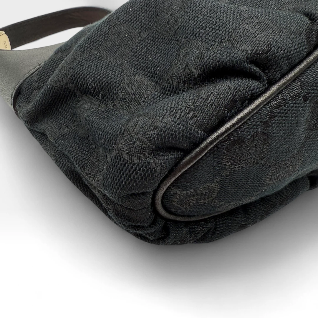 Gucci Pochette Sherry Line monogram schwarz