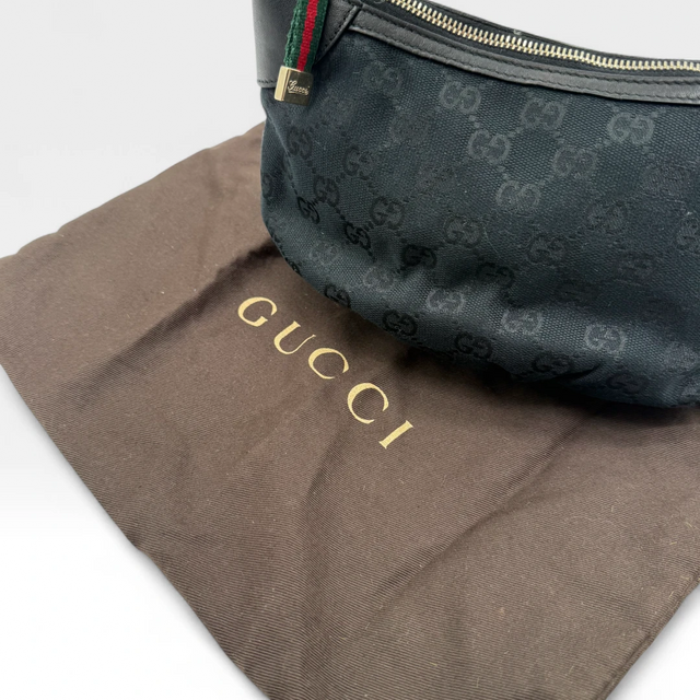 Gucci Pochette Sherry Line monogram schwarz