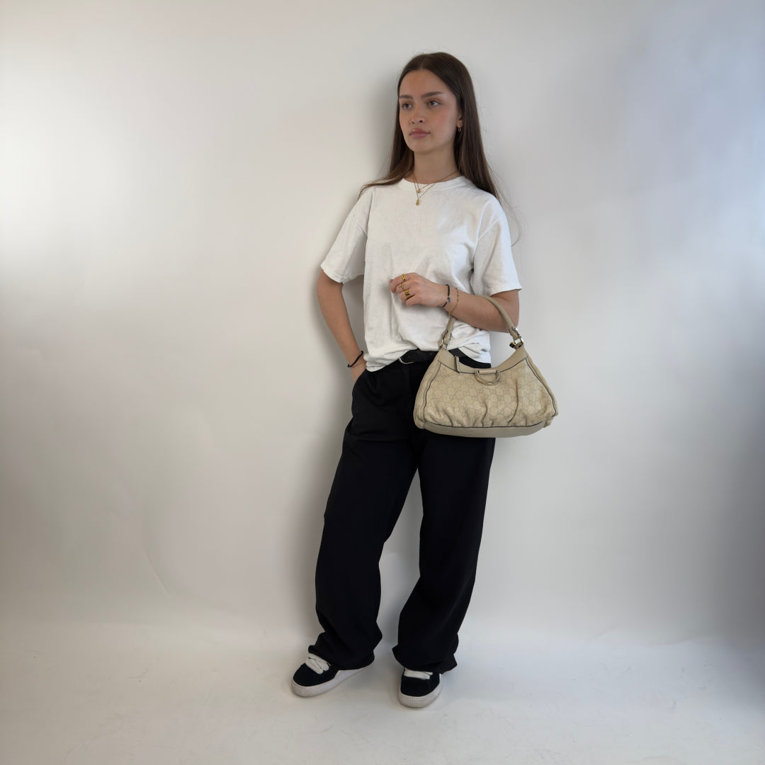 Gucci handbag D-Ring white