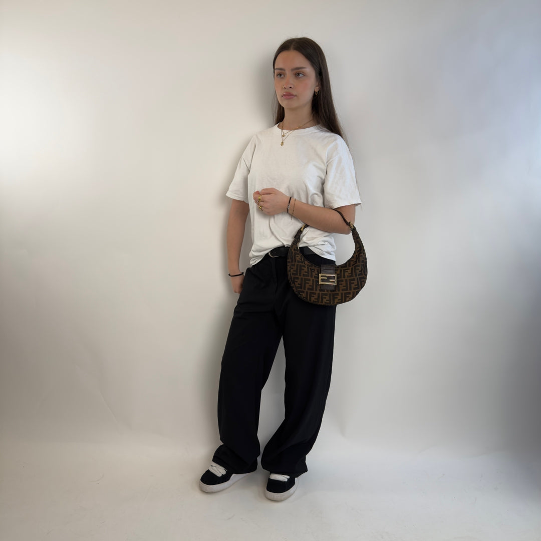 Fendi handbag Croissant brown