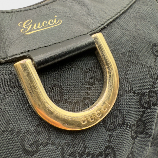 Gucci Handtasche D-Ring dunkelblau