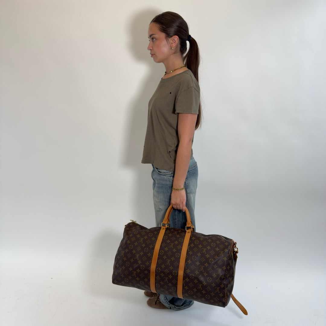 Louis Vuitton Reisetasche Keepall 55 Bandouliére