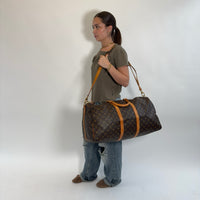 Louis Vuitton Reisetasche Keepall 55 Bandouliére