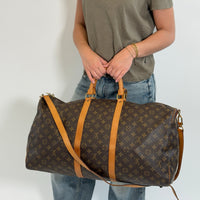 Louis Vuitton Reisetasche Keepall 55 Bandouliére