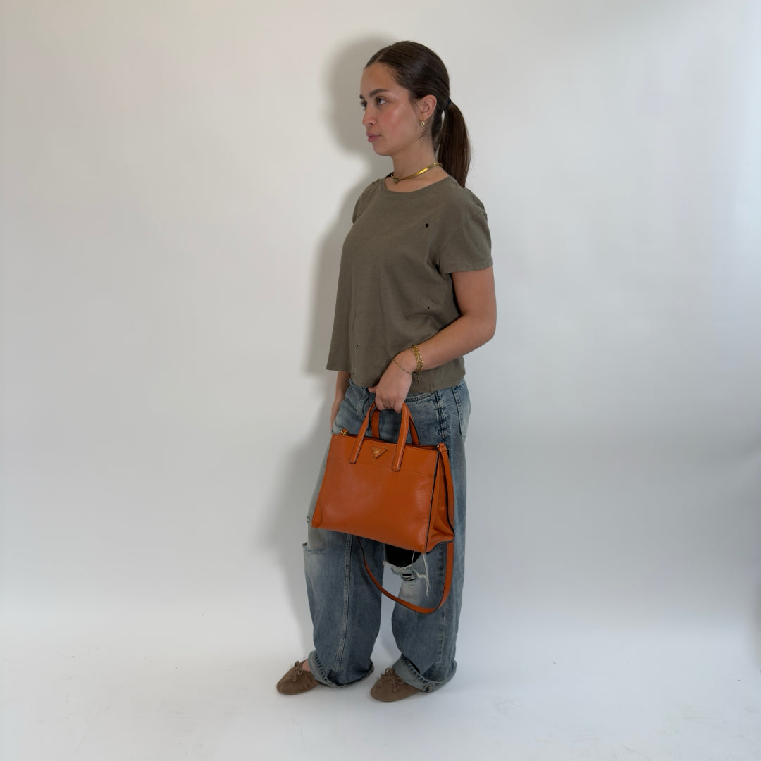 Prada Handtasche Triple Pocket