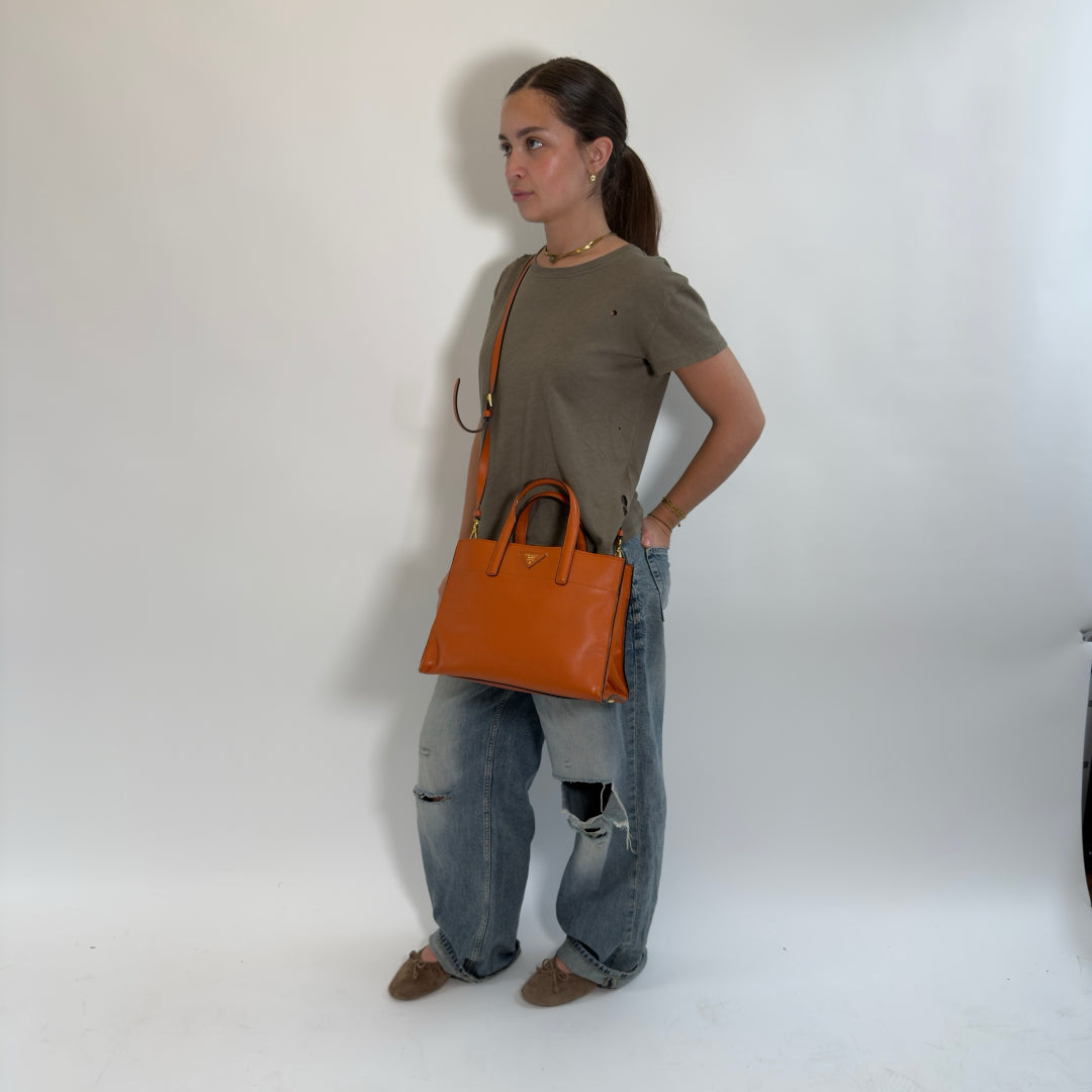 Prada Handtasche Triple Pocket