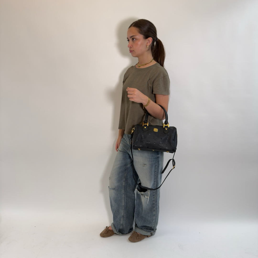 MCM Boston 25 Handbag