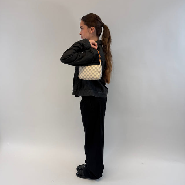 Pochette Accessoires Damier Azur