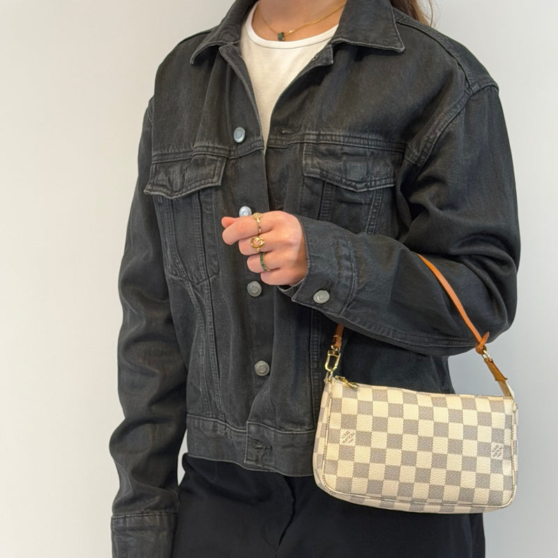 Pochette Accessories Damier Azur