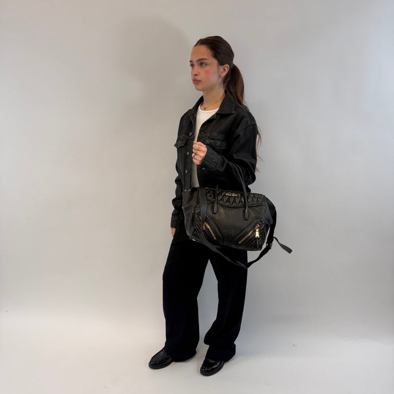 Miu Miu Biker Handbag