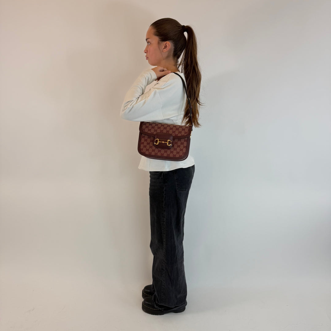Schultertasche Horsebit 1955 medium