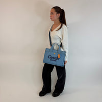 Borsa tote in denim