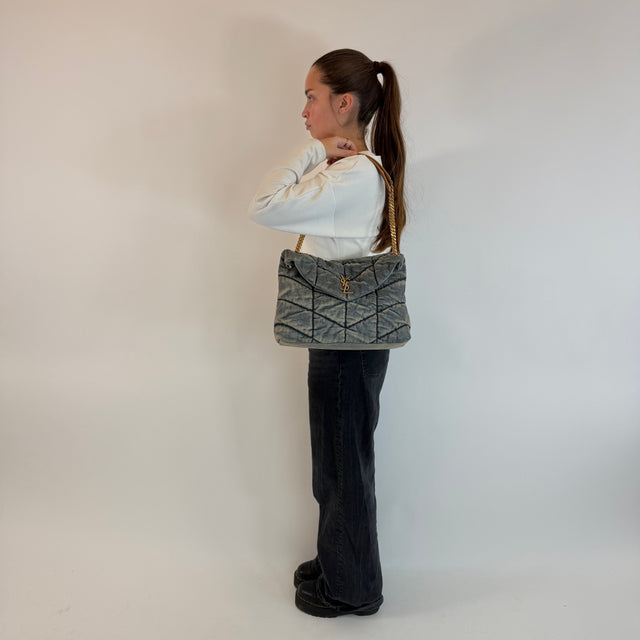 Schultertasche Loulou Puffer medium