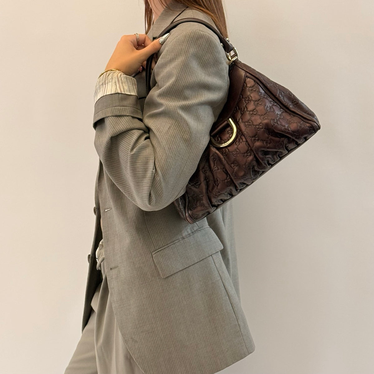 Gucci Schultertasche D-Ring medium