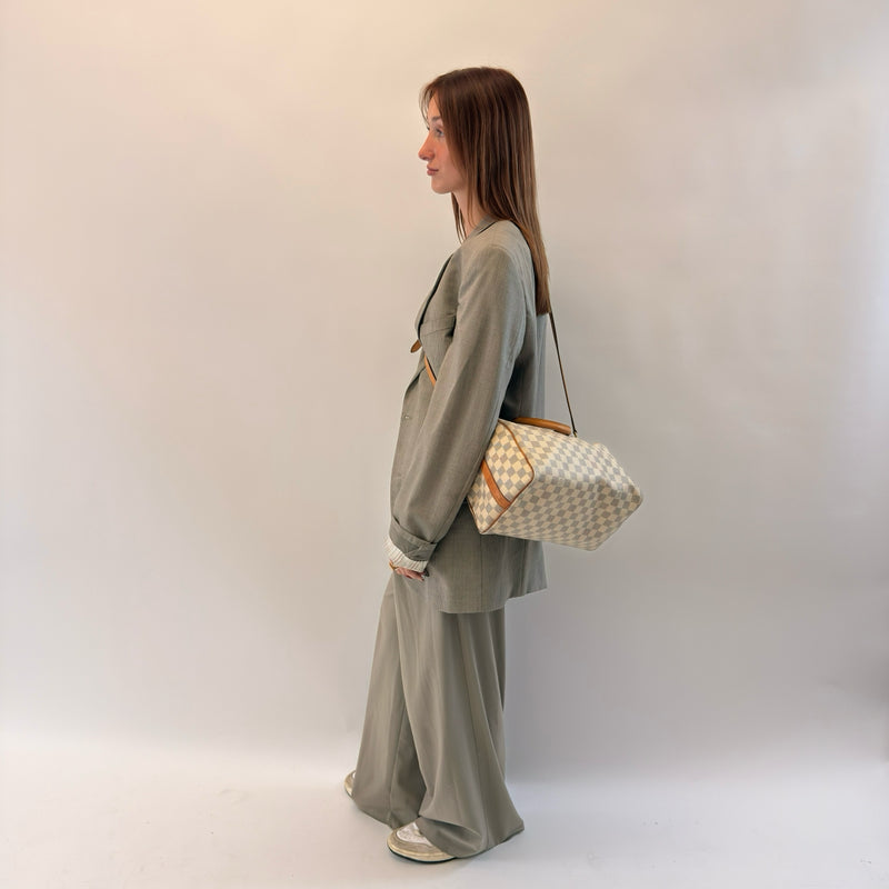Louis Vuitton Handtasche Speedy 30 Bandouliére Damier Azur