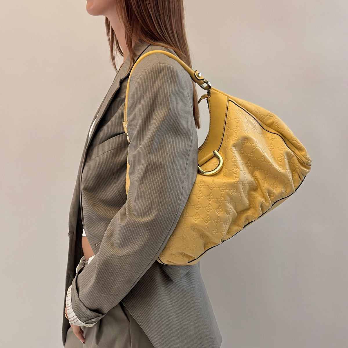 Gucci Schultertasche D-Ring large