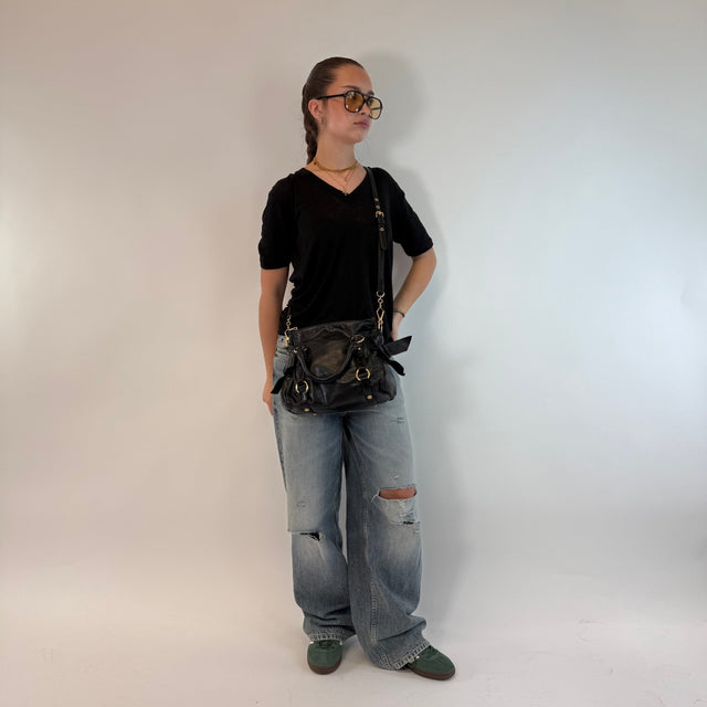 Miu Miu handbag Vitello Satchel small black