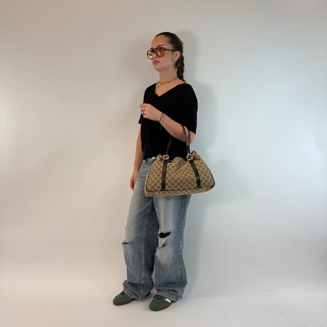 Gucci Handtasche Shopper GG Twins